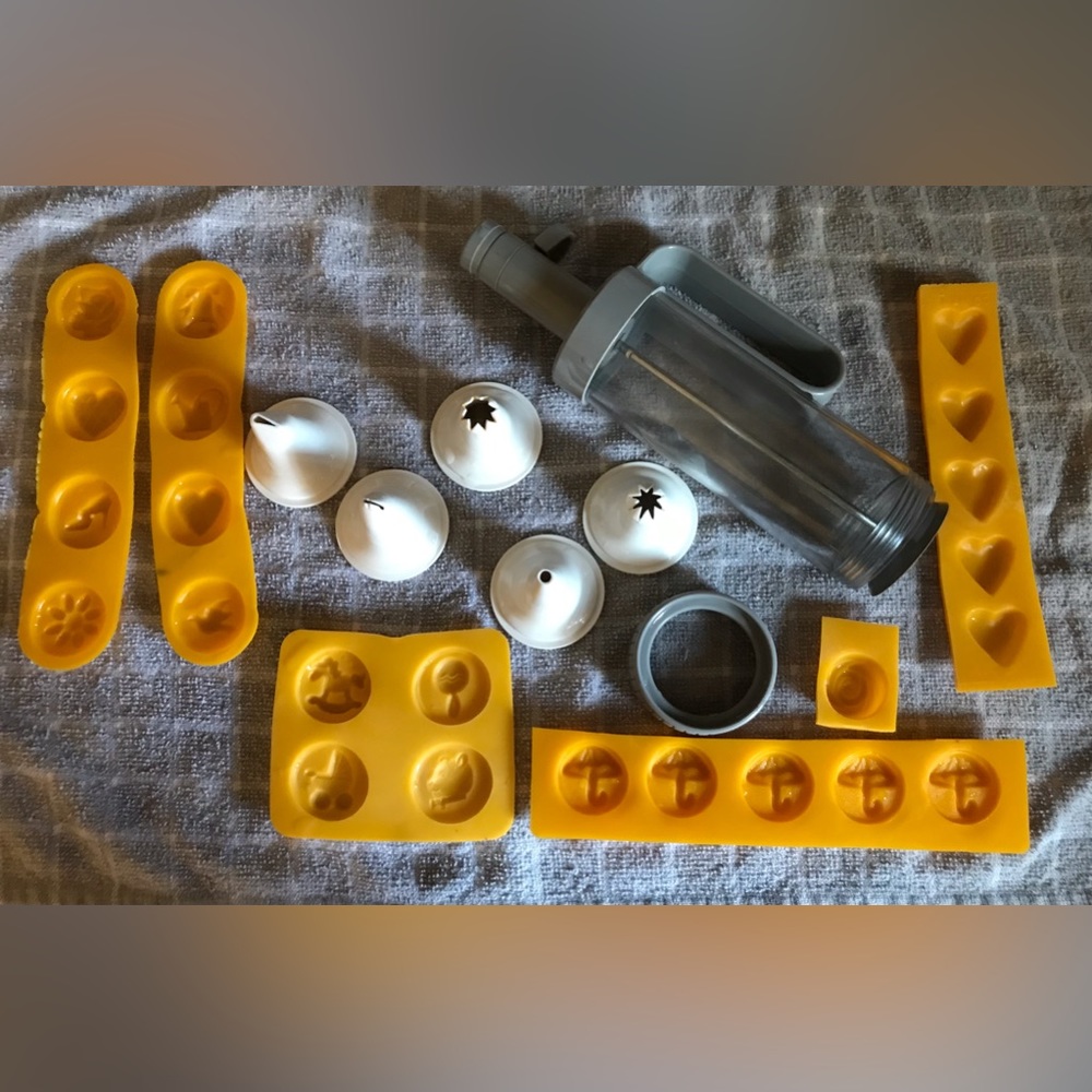 Silicone Mold/Icing Set